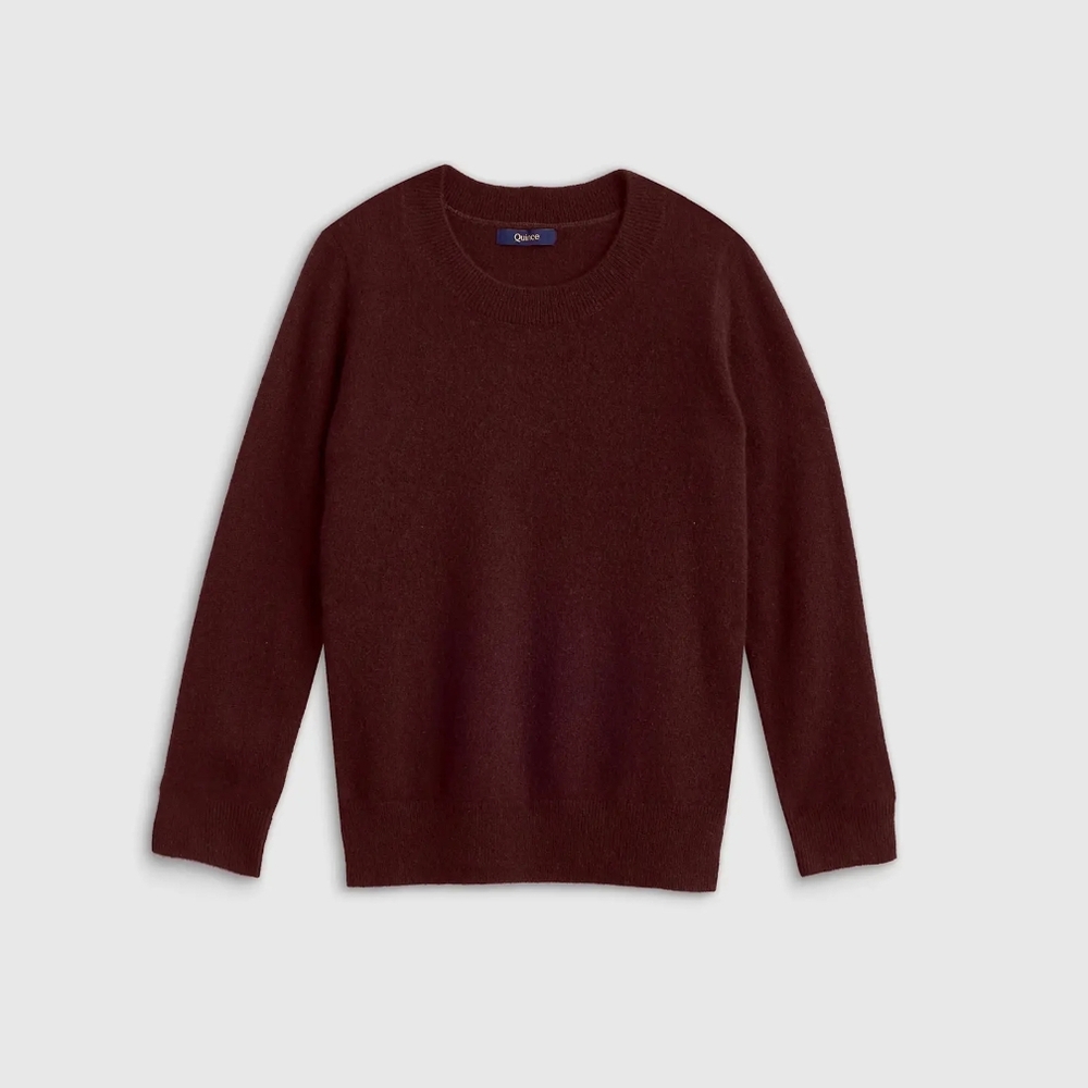 Classic Burgundy Sweater